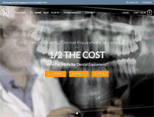 Tablet Screenshot of dentalstore123.com